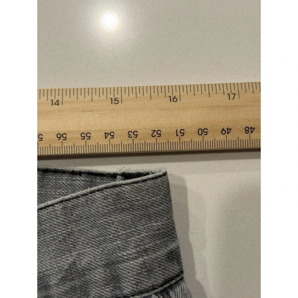 Rock & Republic Twister Jeans Mens 36 Gray Distressed Bootcut Vintage Denim